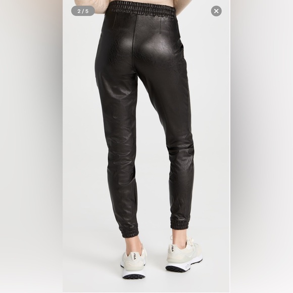 SPANX | Leather like Vegan Jogger Sz. XL NWT - Picture 5 of 9